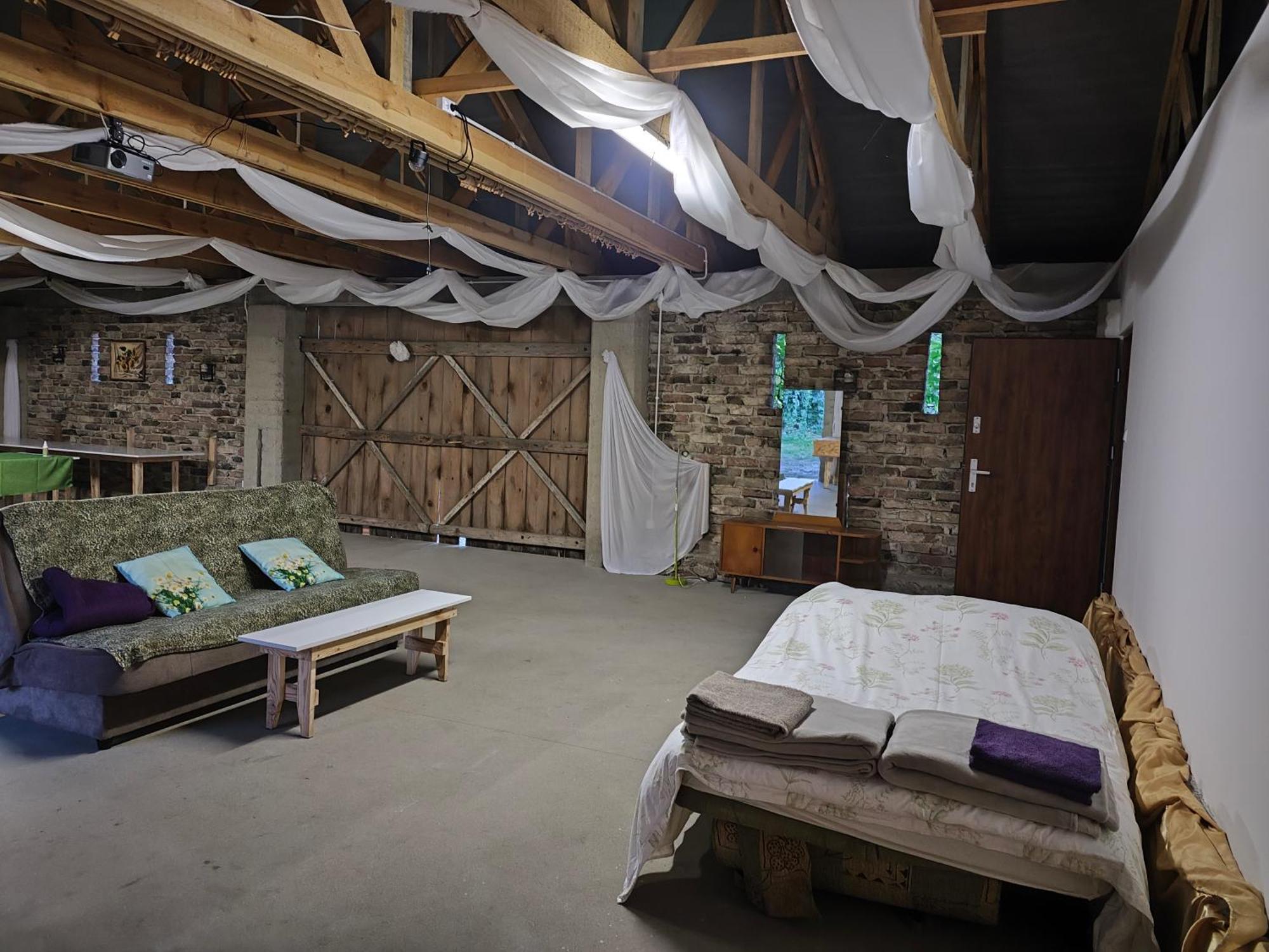 Dolistowka Apartamenty, Pole Namiotowe, Balia Z Jacuzzi, Ogrod Warzywny Dla Gosci, Plac Zabaw Dla Dzieci Goniadz Dış mekan fotoğraf