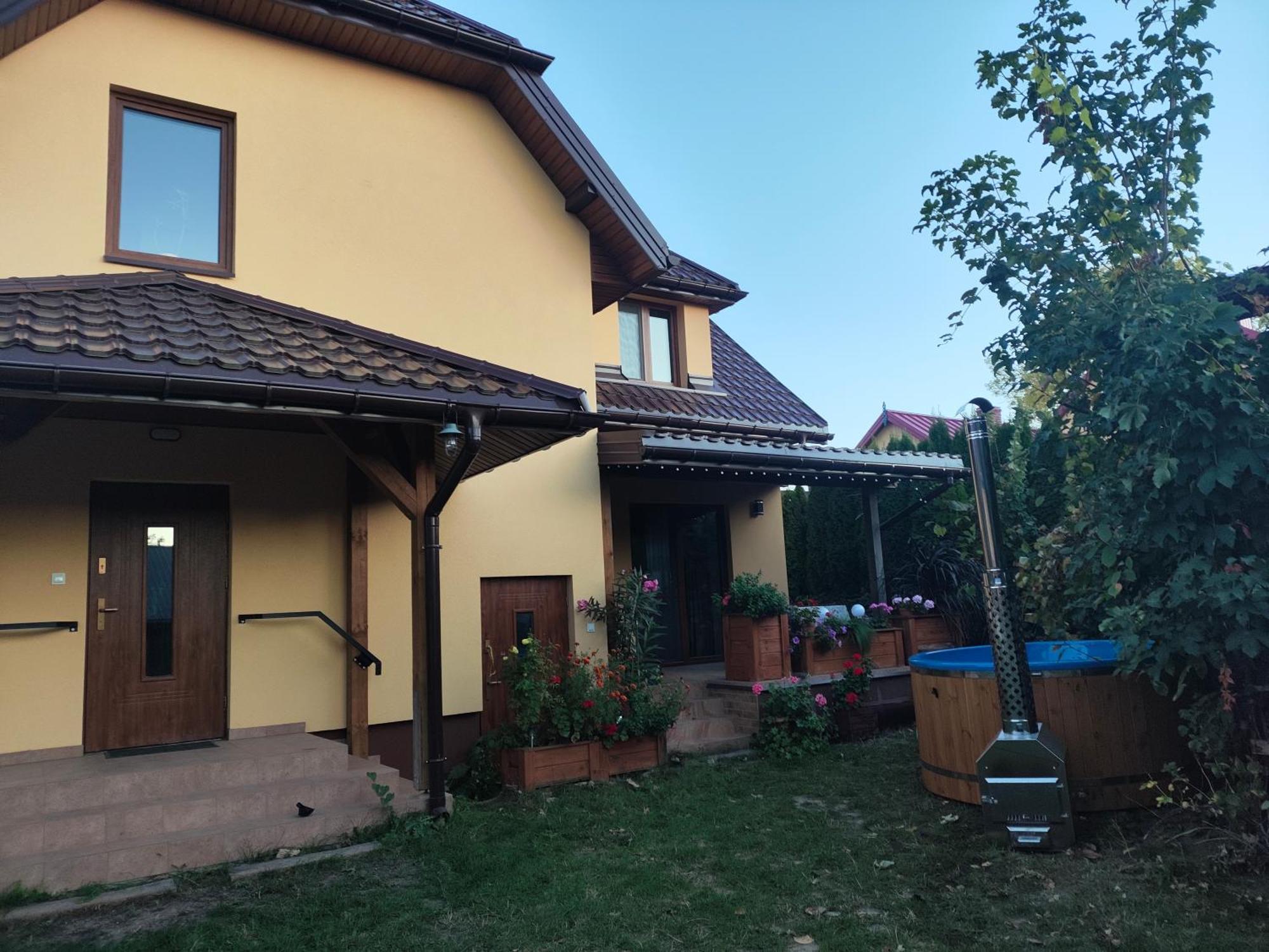 Dolistowka Apartamenty, Pole Namiotowe, Balia Z Jacuzzi, Ogrod Warzywny Dla Gosci, Plac Zabaw Dla Dzieci Goniadz Dış mekan fotoğraf